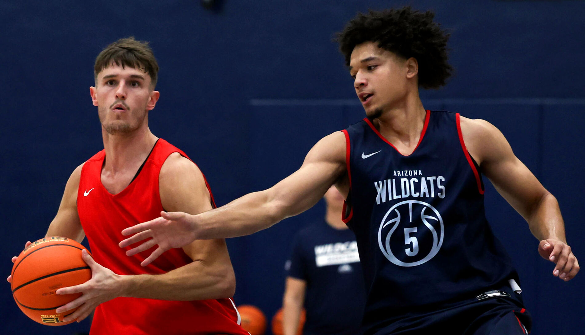 Arizona mens basketball practice